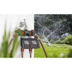 4-weg Waterverdeler - Gardena -Natuur Hoek Verkoop 4 weg waterverdeler gardena 3 10