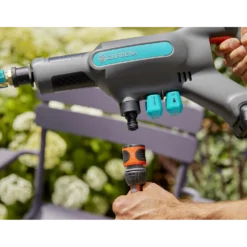 Accu Medium Drukreiniger AquaClean 24/18 V P4A Kant-en-klare Set - Gardena -Natuur Hoek Verkoop accu medium drukreiniger aquaclean 24 18 v p4a kant en klare set gardena 4 6