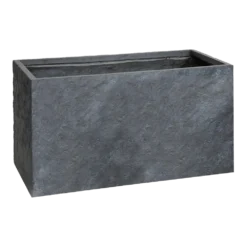 Plantenbak Arizona Biguhi - L75 X B27 X H40cm - Donkergrijs