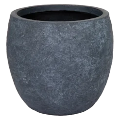 Bloempot Arizona Bullet - D23 X H20.5cm - Donkergrijs