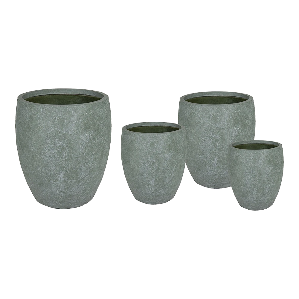 Bloempot Arizona BulletHigh Cypress Wash - D57 X H64cm - Groen 2 Bloempot Arizona BulletHigh Cypress Wash - D57 X H64cm - Groen - Afbeelding 2