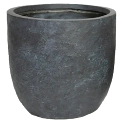 Bloempot Arizona Egg - D39 X H38cm - Donkergrijs