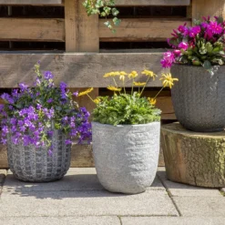 Bloempot Arkansas Egg Washed - D55 X H51cm - Lichtgrijs 5 Bloempot Arkansas Egg Washed - D55 X H51cm - Lichtgrijs -Natuur Hoek Verkoop arkansas egg pot washed grey d55h51 bloempot 7 9