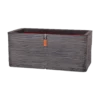 Capi Plantenbak Rechthoek Nature Rib NL - L73 X B39 X H32cm - Antraciet