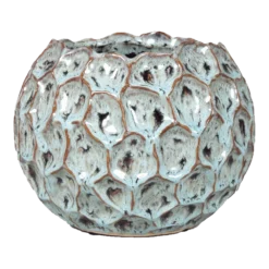 Bloempot Brussel - D26 X H22cm - Groen