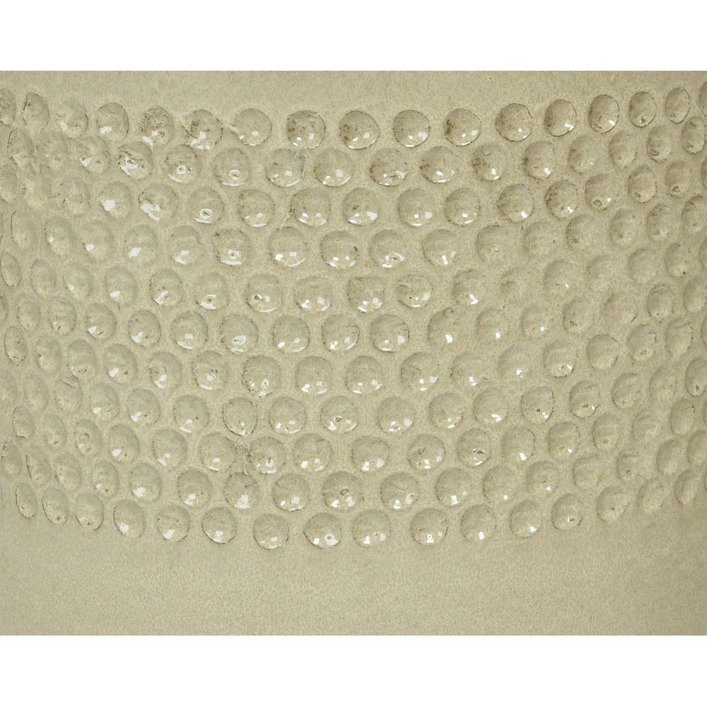 Bloempot Collin - D33 X H34cm - Creme 3 Bloempot Collin - D33 X H34cm - Creme - Afbeelding 3