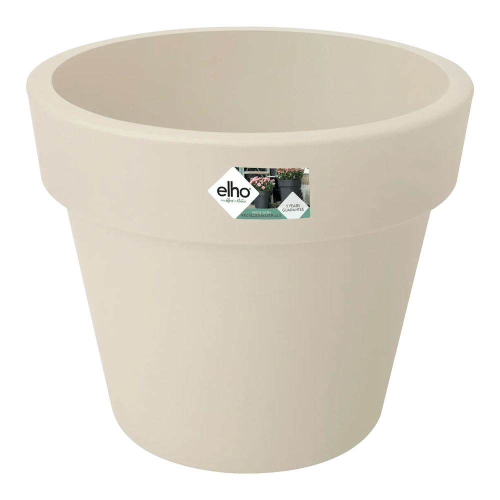 Bloempot Elho Green Basics Top Planter 47cm - Katoen Wit - Afbeelding 2