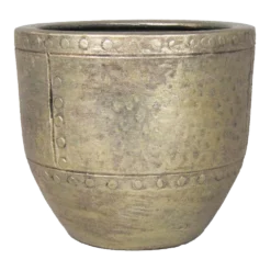 Bloempot Fien - D35 X H32cm - Goud