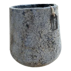 Bloempot Hamelton - D30 X H40cm - Earth Zwart