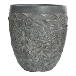 Bloempot Kyli - D31 X H33cm - Grijs