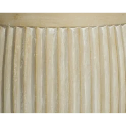 Bloempot Laura - D43 X H43cm - Beige -Natuur Hoek Verkoop bloempot laura beige bloempot 3 1