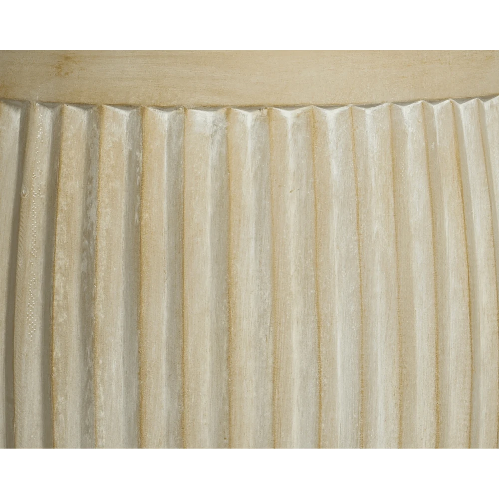 Bloempot Laura - D32 X H32cm - Beige 3 Bloempot Laura - D32 X H32cm - Beige - Afbeelding 3