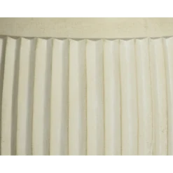 Bloempot Laura - D43 X H43cm - Off White 5 Bloempot Laura - D43 X H43cm - Off White -Natuur Hoek Verkoop bloempot laura off white bloempot 3