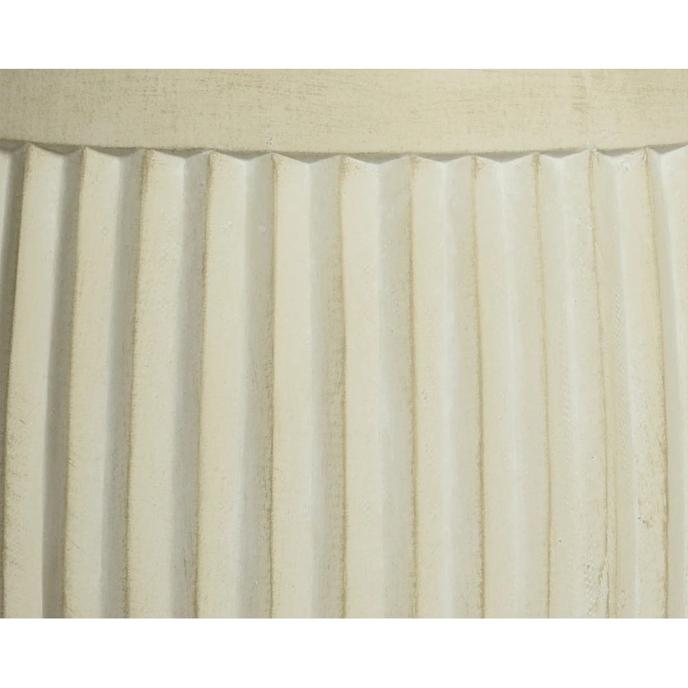 Bloempot Laura - D43 X H43cm - Off White 3 Bloempot Laura - D43 X H43cm - Off White - Afbeelding 3