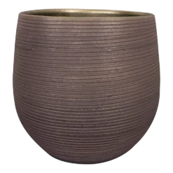 Bloempot Lydia - D31 X H28cm - Shiny Purple