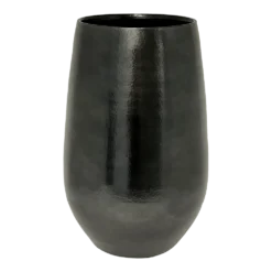 Bloempot Petra Hoog - D23 X H35cm - Platinum