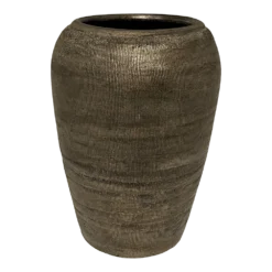 Bloempot Phoenix Hoog - D27 X H45cm - Zilver