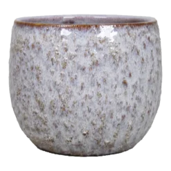 Bloempot Sierra - D19 X H17,5cm - Living Grijs