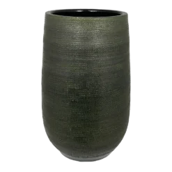 Bloempot Tokio Hoog - D22 X H40cm - Groen