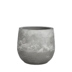 Bloempot Victor - H19 X D21cm - Grijs