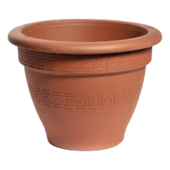 Bloempot Campana - D37 X H27cm - Oranje