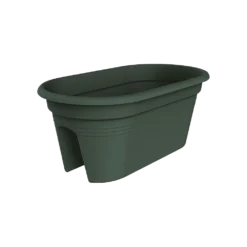 Balkonbak Elho Green Basics Flower Bridge 55cm - Bladgroen