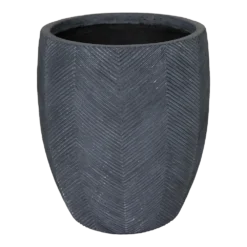 Bloempot Iowa BulletHigh - D44.5 X H50cm - Donkergrijs