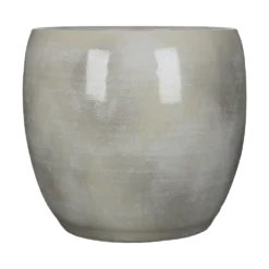 Bloempot Lester - D38 X H35cm - Lichtgrijs