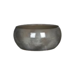 Plantenschaal Lester - D28 X H12cm - Donkergrijs