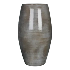 Bloempot Lester Hoog - D39 X H70cm - Donkergrijs