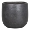 Muur Bloempot Mira - D18 X H16cm - Antraciet