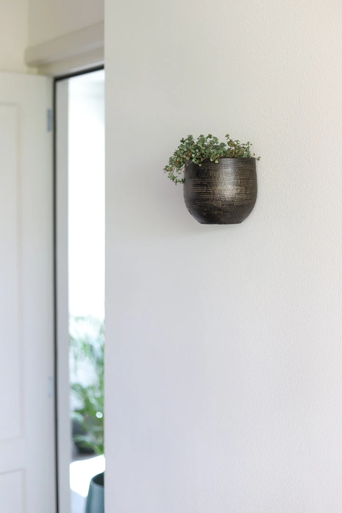 Muur Bloempot Tokio - D20 X H18cm - Goud 2 Muur Bloempot Tokio - D20 X H18cm - Goud - Afbeelding 2