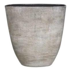 Bloempot Mira Ovaal - L51 X B17 X H57cm - Wit