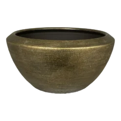 Plantenschaal Kos - D55 X H22cm - Goud