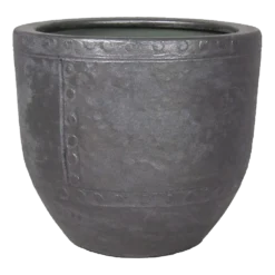 Bloempot Fien - D31 X H28cm - Antraciet