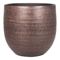 Bloempot Mira - D29 X H27cm - Koper