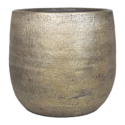 Bloempot Mira - D39 X H36cm - Goud