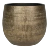 Bloempot Ryan - D22 X H20cm - Shiny Gold