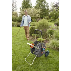 Slangenwagen AquaRoll Easy Set - L - 50m - Gardena -Natuur Hoek Verkoop slangenwagen aquaroll easy set l 50m gardena 4 7