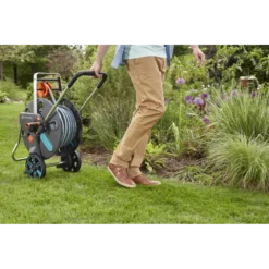 Slangenwagen AquaRoll Easy Set - L - 50m - Gardena -Natuur Hoek Verkoop slangenwagen aquaroll easy set l 50m gardena 5 7