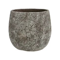 Bloempot Thomas - D19 X H16.5cm - Off White