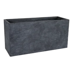 Plantenbak Utah Biguhi - L90 X B33.5 X H45cm - Donkergrijs