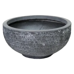 Plantenschaal Utah - D55 X H27cm - Donkergrijs