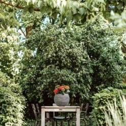 Capi Bloempot Hoog Nature Rib NL - D40 X H32cm - Antraciet -Natuur Hoek Verkoop vaas bol rib nl 40x32 antraciet bloempot 7 4