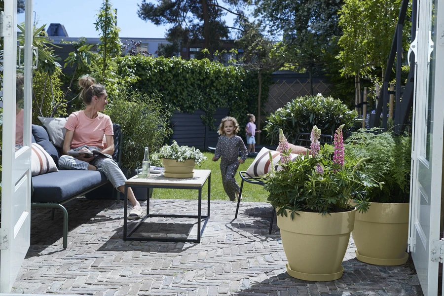 Bloempot Elho Vibia Campana Rond 55cm - Saliegroen 3 Bloempot Elho Vibia Campana Rond 55cm - Saliegroen - Afbeelding 3