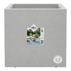 Elho Vivo Next Vierkant Wielen 30cm - Warm Grijs -Natuur Hoek Verkoop vivo next vierkant wielen 30cm warm grijs 5 1