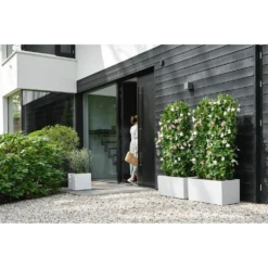 Elho Vivo Next Vierkant Wielen 40cm - Wit 12 Elho Vivo Next Vierkant Wielen 40cm - Wit -Natuur Hoek Verkoop vivo next vierkant wielen 40cm wit 6 1