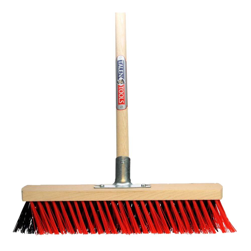 X-bezem 40cm Buiten Kunststof Haren Incl. Steel - TalenTools 2 X-bezem 40cm Buiten Kunststof Haren Incl. Steel - TalenTools - Afbeelding 2